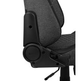 Datorkrēsls Aerocool CROWNASHBK Black (AEROCROWN-ASH-BLACK)