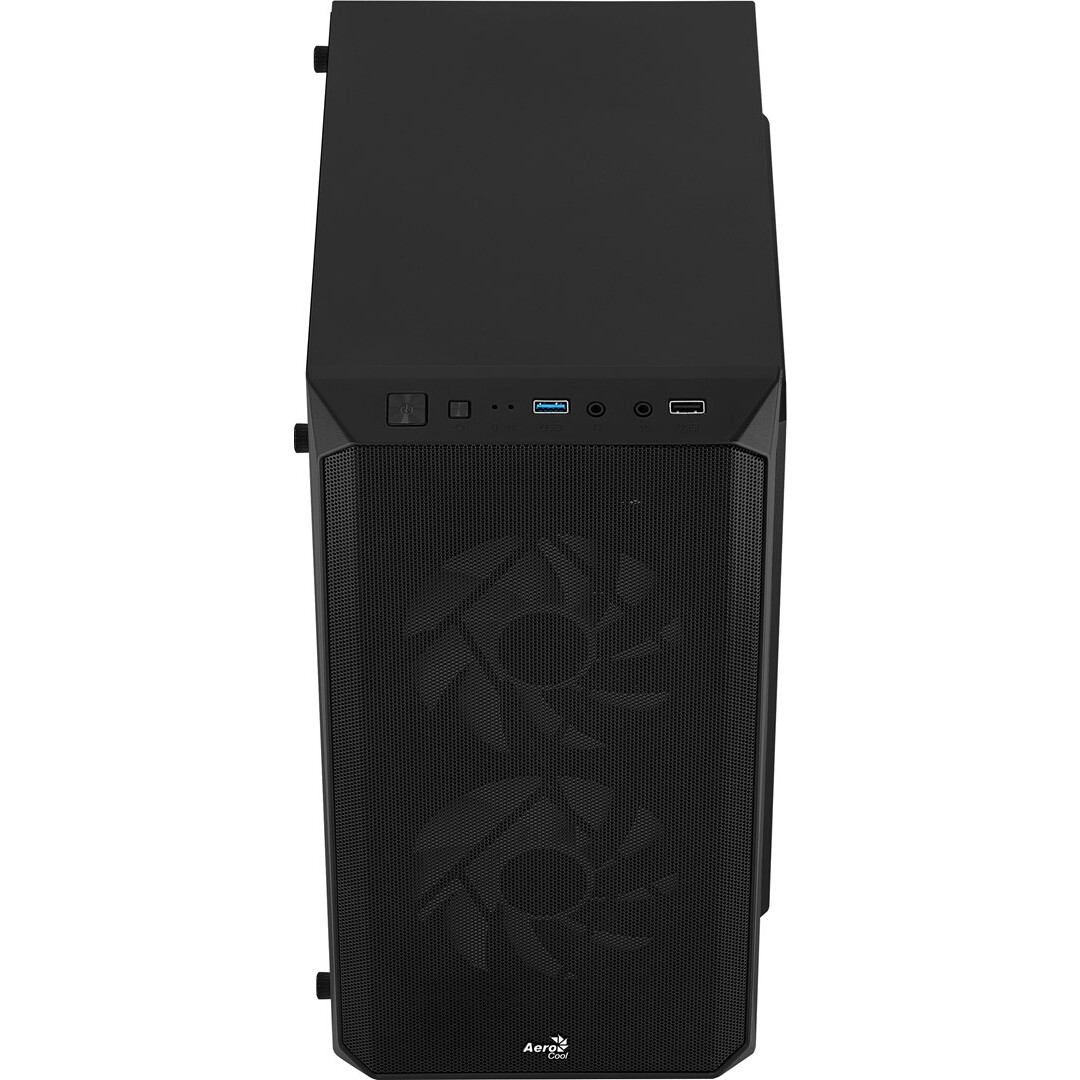 Datoru korpuss Aerocool CS107V2 Mini Tower Black (AEROPGSCS-107-A-V2) - foto 7