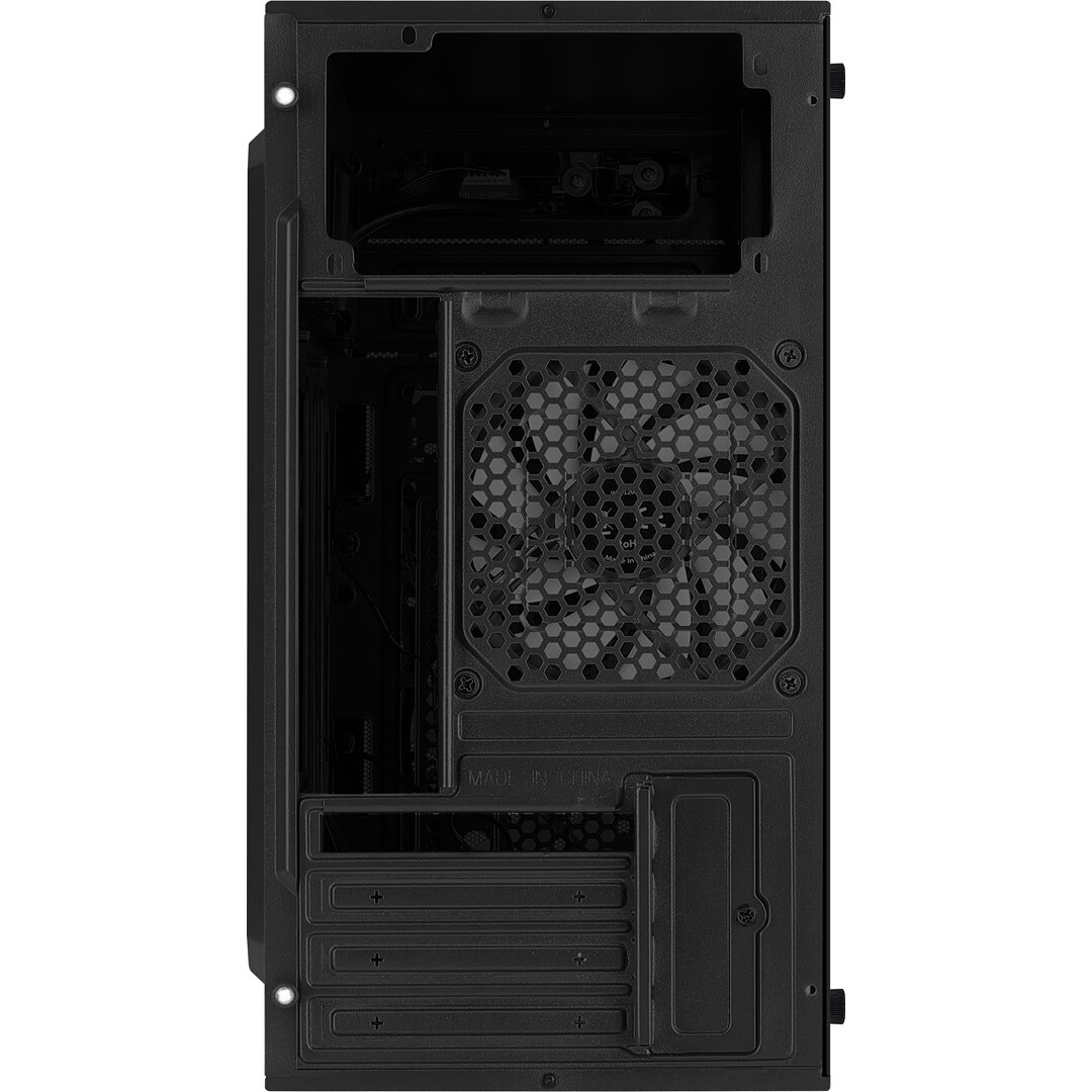 Datoru korpuss Aerocool CS107V2 Mini Tower Black (AEROPGSCS-107-A-V2) - foto 10
