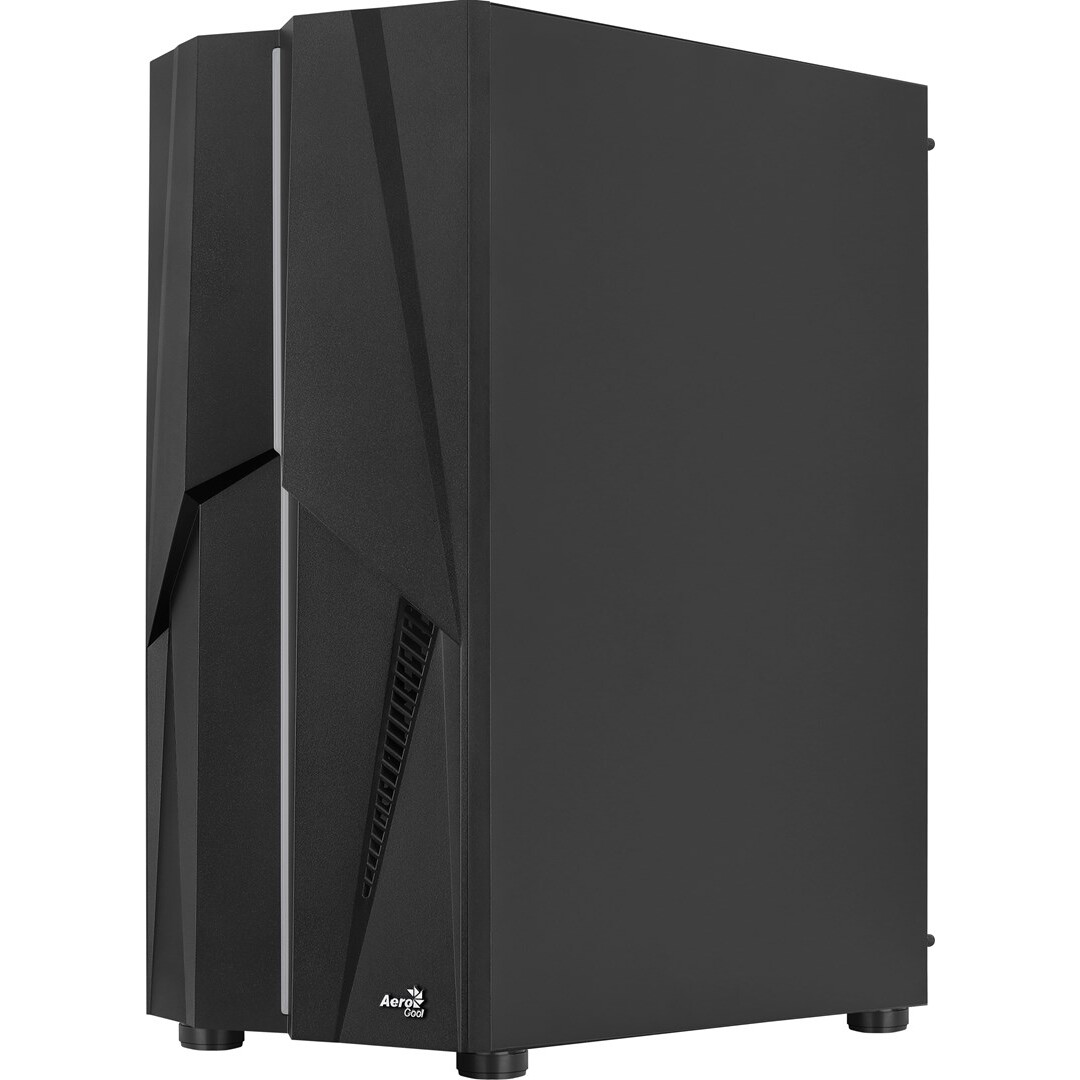 Datoru korpuss Aerocool Mecha Midi Tower Black (AEROPGSMECHA-G-BK-V1) - foto 12