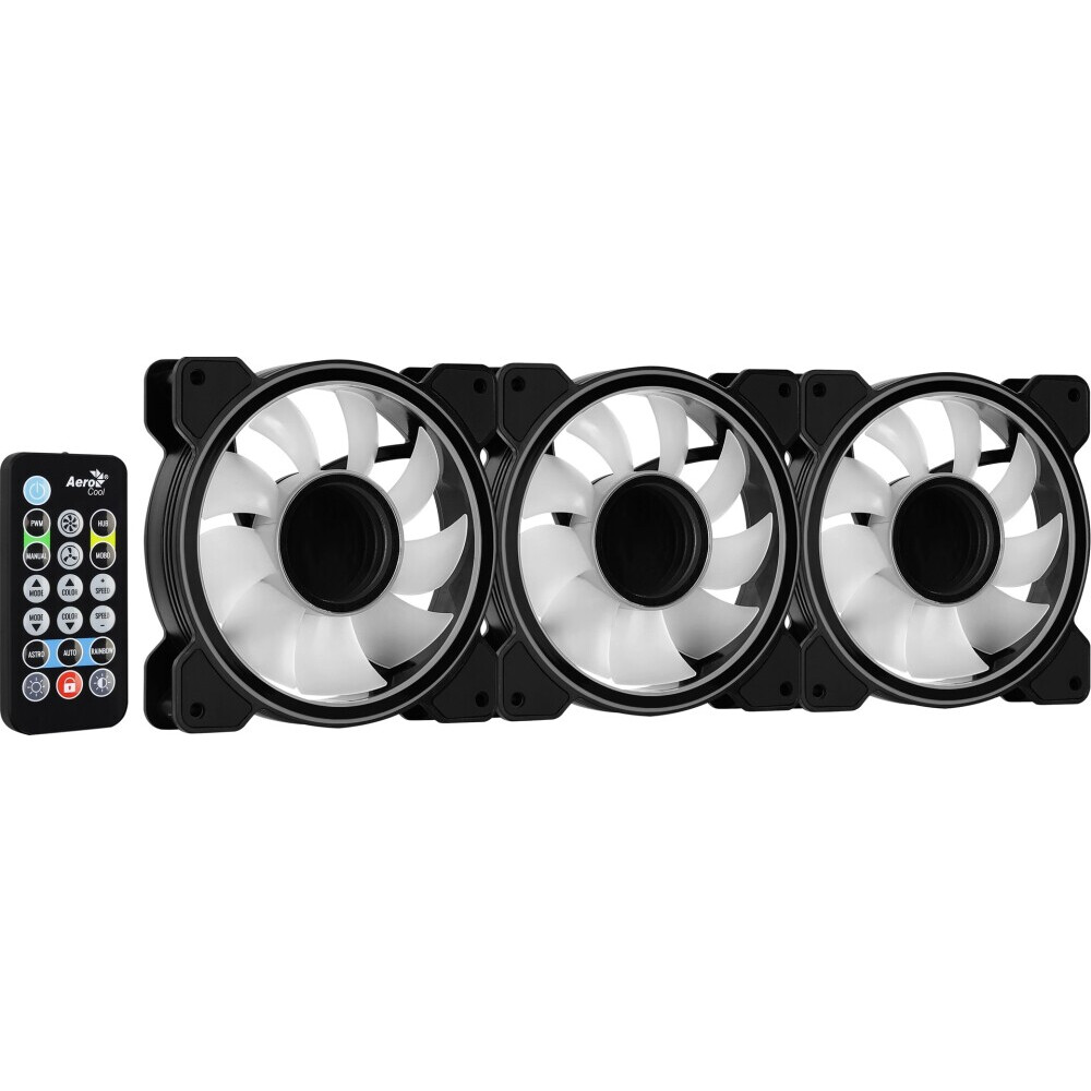 Korpusa dzesētājs Aerocool Mirage 12 ARGB Pro (AEROPGSMIRAGE12-A-P) - foto 6