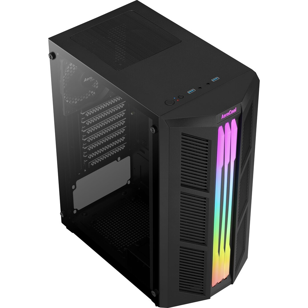 Datoru korpuss Aerocool Prime Midi Tower (AEROPGSPRIME-G-BK-V1) - foto 4