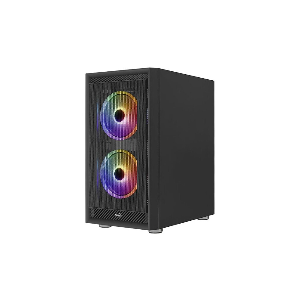 Datoru korpuss Aerocool PGS Graphite-G-BK-v2 FRGB Midi Tower (AEROPGSGRAPHITE-G-BK) - foto 12