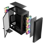 Corpus Logic ARAMIS ARGB Midi Tower Black (OBULGCOBU0021) (OBULGCOBU0021 )
