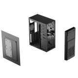 Boitiers PC LOGIC L2 Midi Tower BLACK (AT-L002-10-0000000-0002)