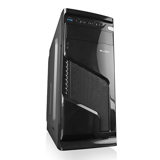 Datoru korpuss Logic K1 Midi Tower Black (OBULGCAXT0043)