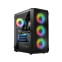 Datoru korpuss Logic PORTOS ARGB Mini Tower Black (AT-PORTOS-10-0000000-0002)