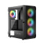Datoru korpuss Logic PORTOS ARGB Mini Tower Black (AT-PORTOS-10-0000000-0002) - foto 2