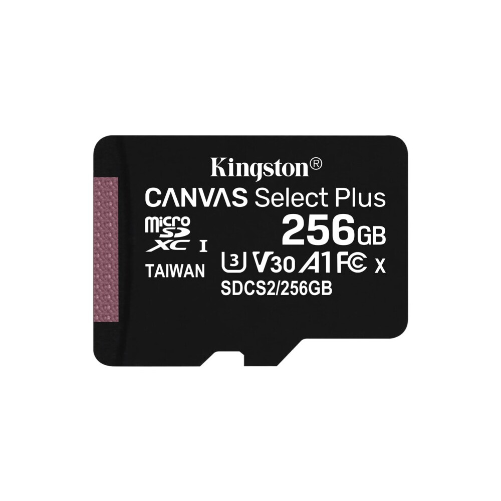 Atmiņas kartes Kingston Canvas Select Plus 256GB micSDXC (SDCS2/256GBSP)