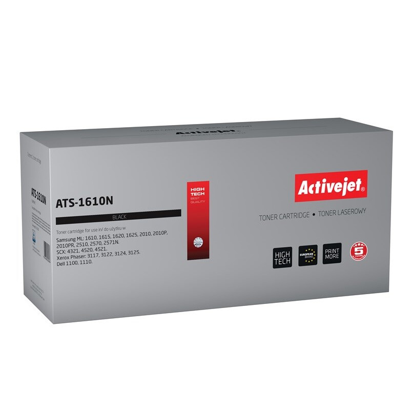 Activejet ATS-1610N (for Samsung ML-1610D2 / 2010D3, Xerox 106R01159, Dell J9833; Supreme; 3000 pages; black) (ATS-1610N)
