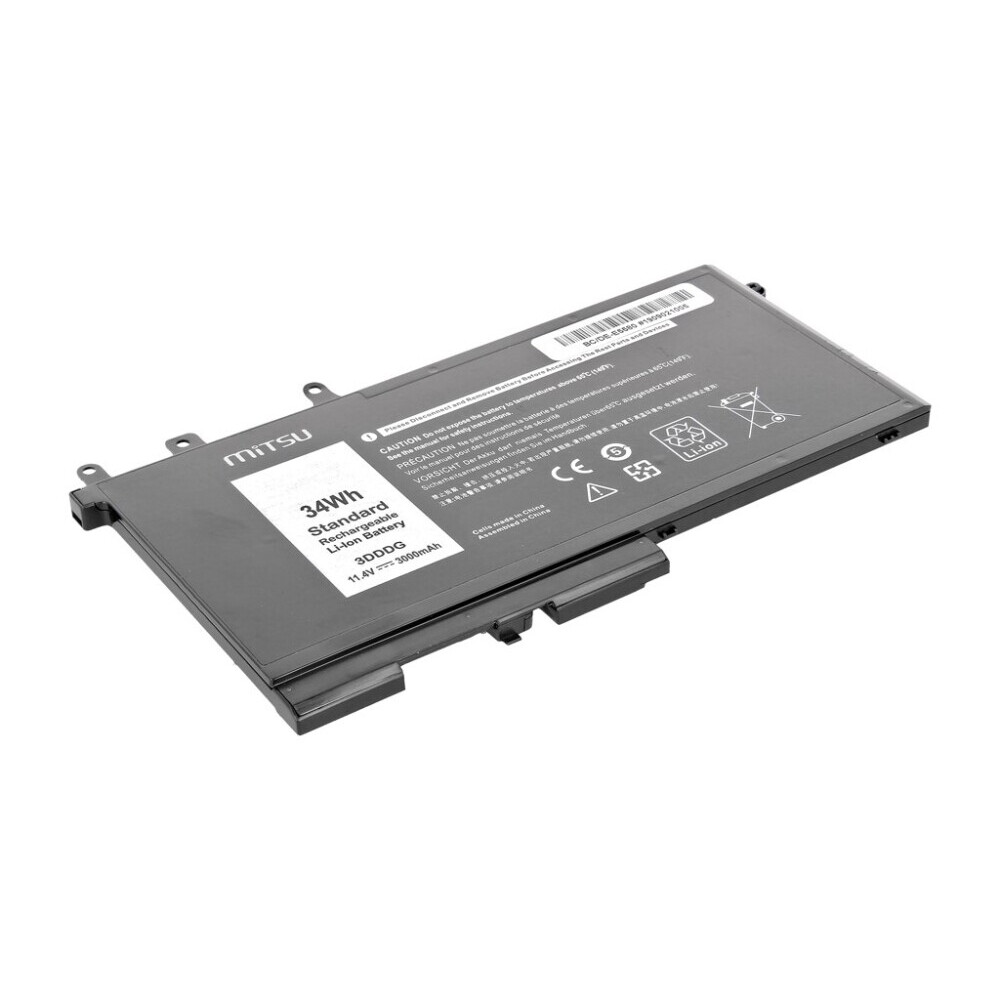Piederums MITSU BC/DE-E5580 (DELL 3000 MAH 34 WH) (MOBMIUBAT0304) - foto 3