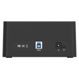 Docking Station Orico 1-Bay SSD/HDD 2.5 / 3.5” SATA III (6619US3-V1-EU-BK-BP)