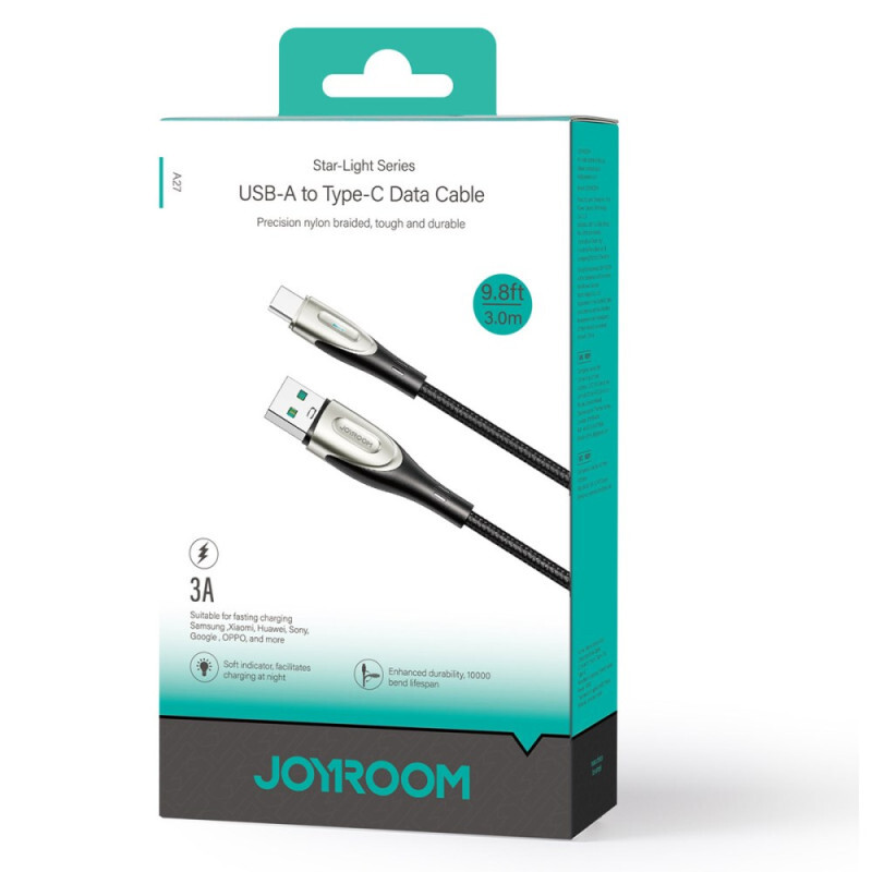 Kabelis Joyroom Star-Light Series (SA27-AC3 1.2m Bl)