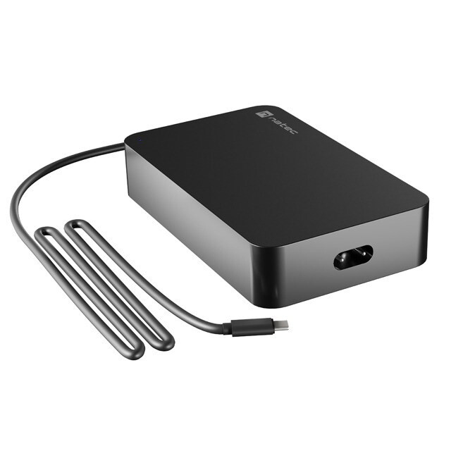 Piederums NATEC GRAYLING USB-C 90W (NZU-2035) - foto 3