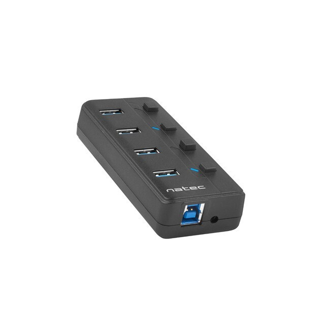 NATEC HUB USB 3.0 MANTIS 2 4-PORTS (NHU-1557)