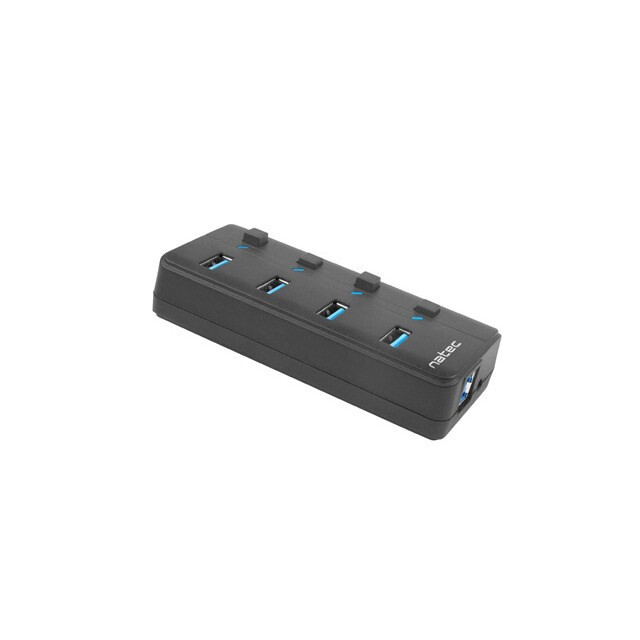 NATEC HUB USB 3.0 MANTIS 2 4-PORTS (NHU-1557) - foto 4