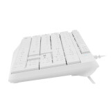 Keyboard NATEC NAUTILUS SLIM ENG White (NKL-1951)
