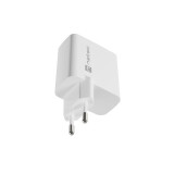 NATEC RIBERA GAN CHARGER 1X USB-A + 1X USB-C WHITE (NUC-2142)