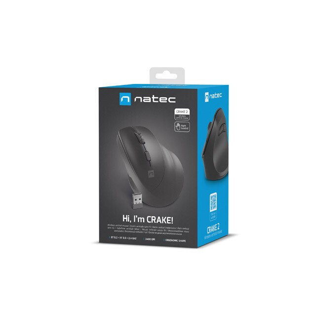 Pele NATEC CRAKE 2 BLACK (PERNATMYS0140) - foto 2