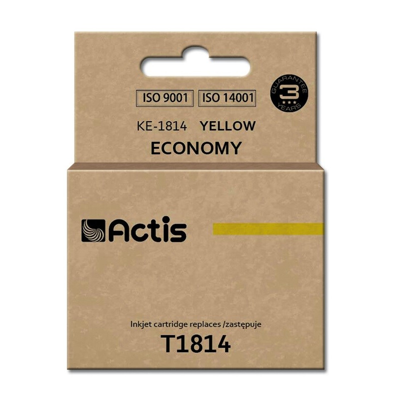 Actis KE-1814 ink (replacement for Epson T1814; Standard; 15 ml; yellow) (KE-1814)