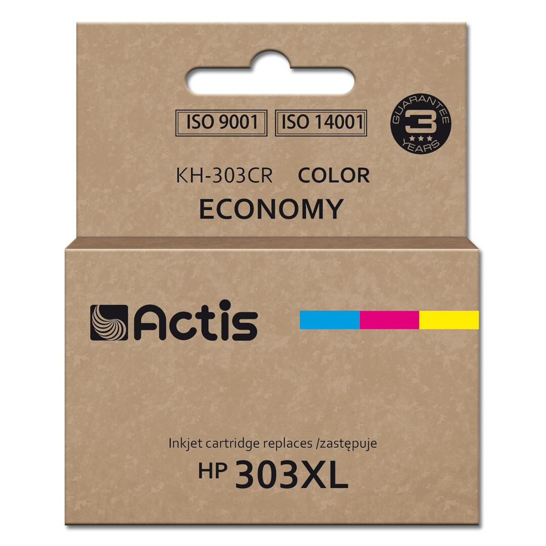 Actis KH-303CR ink for HP printer, replacement HP 303XL T6N03AE; Premium; 18ml; 415 pages; colour (KH-303CR)