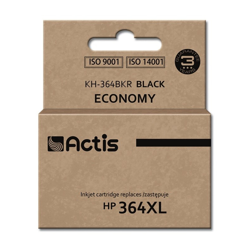 Actis KH-364BKR ink (replacement for HP 364XL CN684EE; Standard; 20 ml; black) (KH-364BKR)