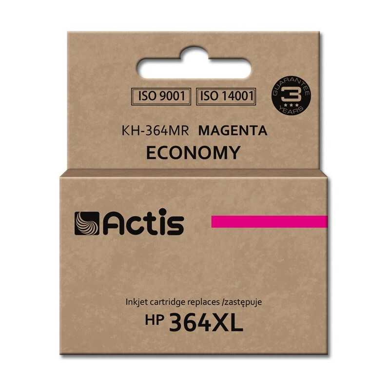 Actis KH-364MR ink (replacement for HP 364XL CB324EE; Standard; 12 ml; magenta) (KH-364MR)