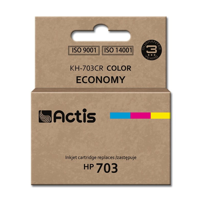 Actis KH-703CR ink (replacement for HP 703 CD888AE; Standard; 12 ml; color) (KH-703CR)