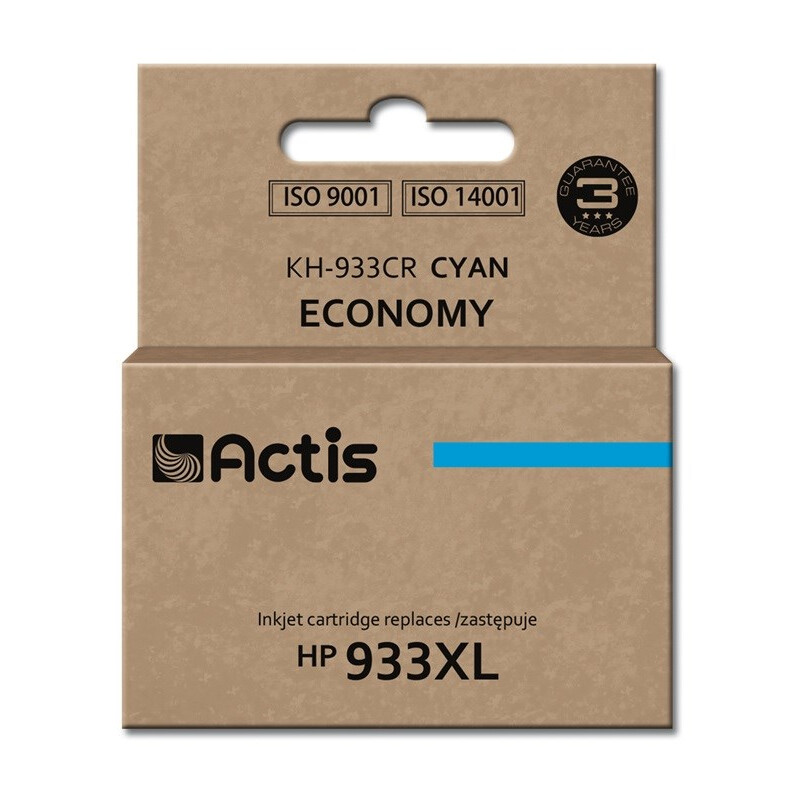 Actis KH-933CR ink (replacement for HP 933XL CN054AE; Standard; 13 ml; cyan) (KH-933CR)