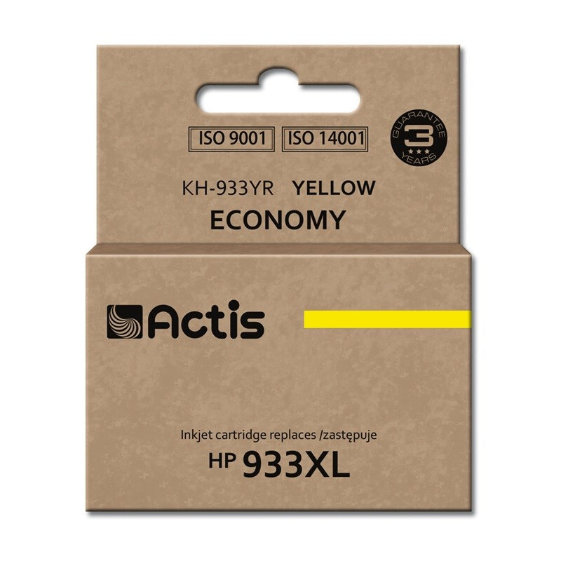 Actis KH-933YR ink (replacement for HP 933XL CN056AE; Standard; 13 ml; yellow) (KH-933YR)