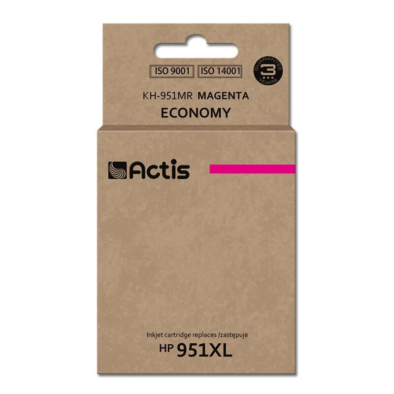 Actis KH-951MR ink (replacement for HP 951XL CN047AE; Standard; 25 ml; magenta) (KH-951MR)