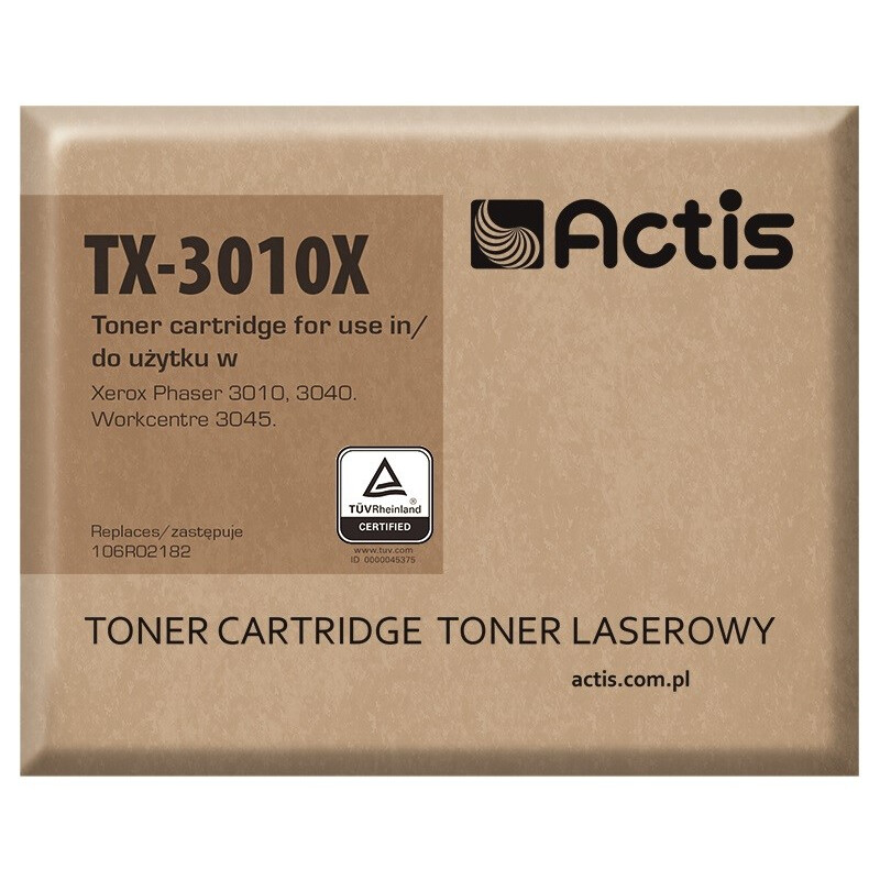Actis TX-3010X (replacement for Xerox 106R02182; Standard; 2300 pages; black) (TX-3010X)