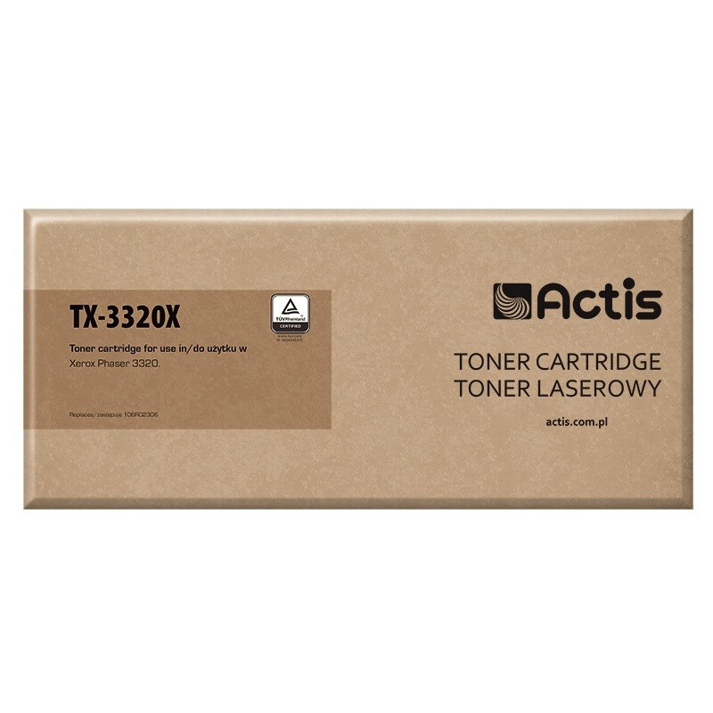 Actis TX-3320X (replacement for Xerox 106R02306; Standard; 11000 pages; black) (TX-3320X)