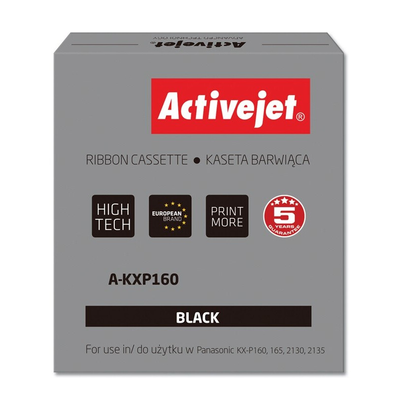 Activejet A-KXP160 Ink (replacement for Panasonic KXP160; Supreme; 3.000.000 characters; black) (A-KXP160)