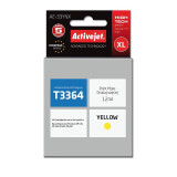 Activejet AE-33YNX Ink (replacement for Epson 33XL T3364; Supreme; 12 ml; yellow) (AE-33YNX)