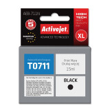 Activejet AEB-711N Ink (replacement for Epson T0711, T0891, T1001; Supreme; 15 ml; black) (AEB-711N)