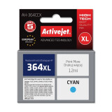 Activejet AH-364CCX Ink (replacement for HP 364XL CB323EE; Premium; 12 ml; cyan) (AH-364CCX)