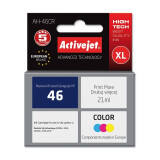 Activejet AH-46CR ink (replacement for HP 46 CZ638AA; Premium; 21 ml; color) (AH-46CR)