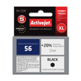 Activejet AH-56R Ink (replacement for HP 56 C6656A; Premium; 25 ml; black) (AH-56R)
