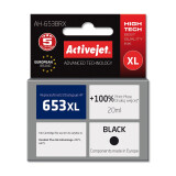 Activejet AH-653BRX ink (replacement for HP 653XL 3YM75AE; Premium; 720 pages; black) (AH-653BRX)