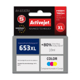 Activejet AH-653CRX ink (replacement for HP 652 F6V24AE; Premium; 320 pages; color) (AH-653CRX)