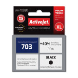 Activejet AH-703BR Ink (replacement for HP 703 CD887AE; Premium; 20 ml; black) (AH-703BR)