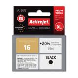 Activejet AL-16N Ink (replacement for Lexmark 16 10N0016; Supreme; 15 ml; black) (AL-16N)