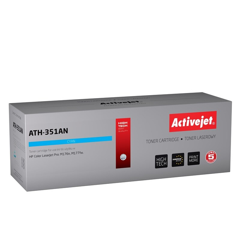 Activejet ATH-351AN (replacement for HP 205A CF351A; Supreme; 1100 pages; cyan) (ATH-351AN)