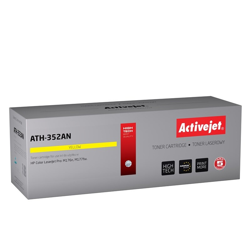 Activejet ATH-352AN (replacement for HP 205A CF352A; Supreme; 1100 pages; yellow) (ATH-352AN)