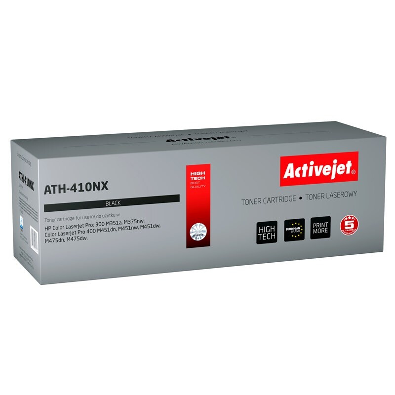 Activejet ATH-410NX (replacement for HP 305X CE410X; Supreme; 4000 pages; black) (ATH-410NX)