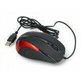Pele Esperanza EM102R Wired mouse red (EM102R)