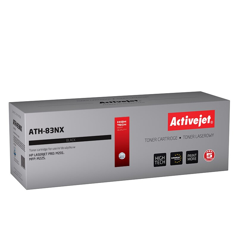 Activejet ATH-83NX (replacement for HP 83X CF283X; Supreme; 2200 pages; black) (ATH-83NX)