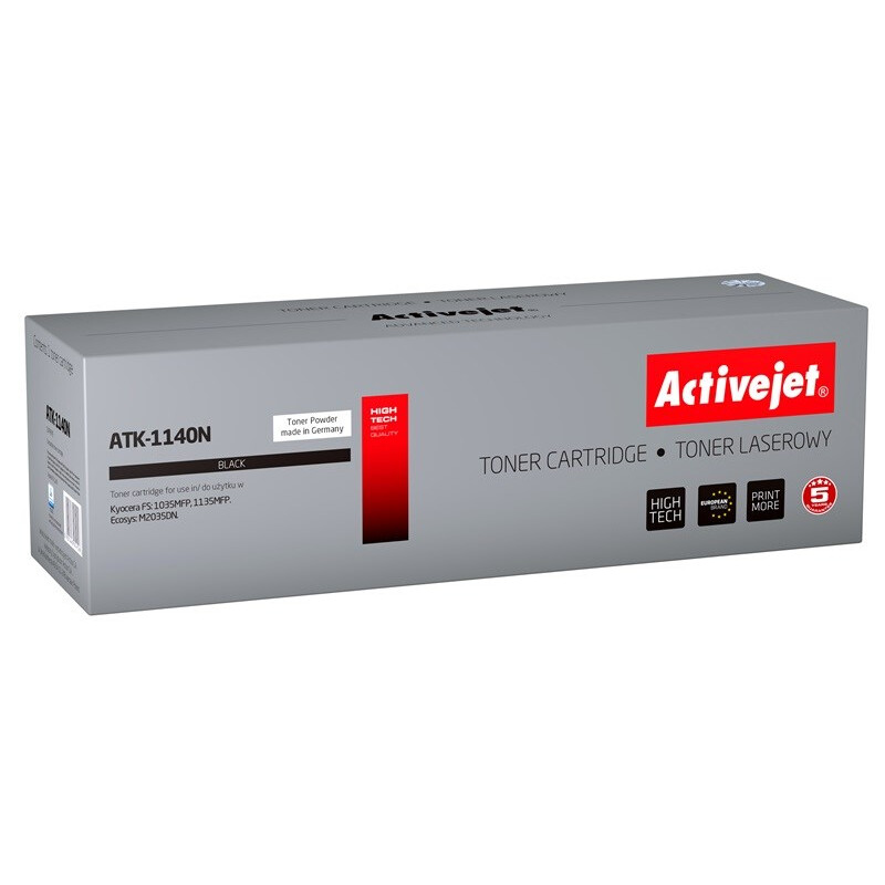 Activejet ATK-1140N (replacement for Kyocera TK-1140; Supreme; 7200 pages; black) (ATK-1140N)