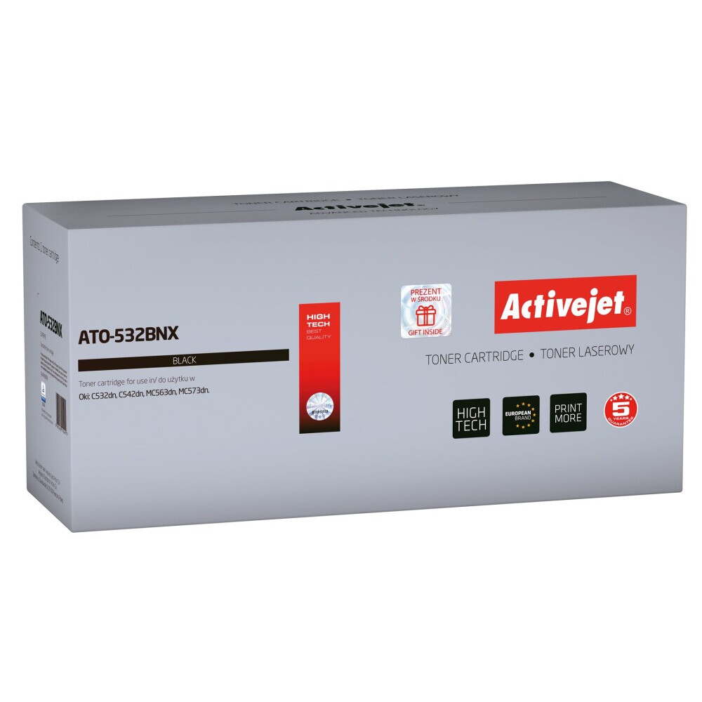 Activejet ATO-532BNX (replacement for OKI 46490608; Supreme; 7000 pages; black) (ATO-532BNX)
